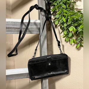 the SAK 3 in 1 GENUINE LEATHER WALLET/CROSSBODY BAG